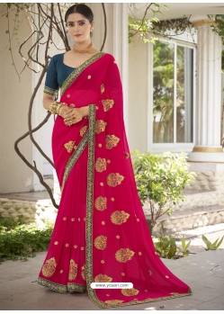 Rani Designer Party Wear Georgette Sari