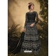 Black Designer Party Wear Net Anarkali Suit