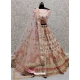 Baby Pink Designer Bridal Wear Lehenga Choli