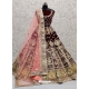 Maroon Designer Bridal Wear Lehenga Choli