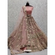 Old Rose Designer Bridal Wear Lehenga Choli