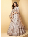 Light Grey Designer Wedding Wear Lehenga Choli