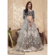 Silver Designer Wedding Wear Lehenga Choli