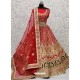 Red Designer Bridal Wear Lehenga Choli