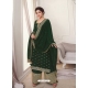 Dark Green Designer Wedding Wear Embroidered Salwar Suit