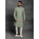 Pista Green Exclusive Readymade Designer Indowestern Sherwani