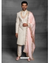 Off White Exclusive Readymade Designer Indowestern Sherwani