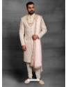 Off White Exclusive Readymade Designer Indowestern Sherwani