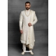 Off White Exclusive Readymade Designer Indowestern Sherwani