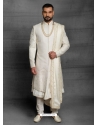 Off White Exclusive Readymade Designer Indowestern Sherwani