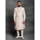 Off White Exclusive Readymade Designer Indowestern Sherwani