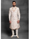 Off White Exclusive Readymade Designer Indowestern Sherwani