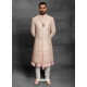 Off White Exclusive Readymade Designer Indowestern Sherwani