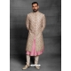 Off White Exclusive Readymade Designer Indowestern Sherwani