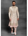 Off White Exclusive Readymade Designer Indowestern Sherwani