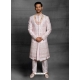 Baby Pink Exclusive Readymade Designer Indowestern Sherwani