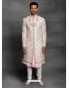 Baby Pink Exclusive Readymade Designer Indowestern Sherwani