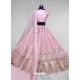 Pink Designer Bridal Wear Lehenga Choli