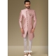 Dusty Pink Exclusive Readymade Designer Indowestern Sherwani
