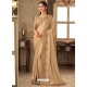 Gold Designer Wedding Wear Sari