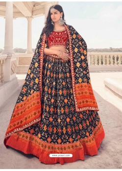 Multi Colour Designer Wedding Wear Heavy Lehenga Choli