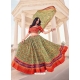 Green Designer Wedding Wear Heavy Lehenga Choli