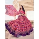 Hot Pink Designer Wedding Wear Heavy Lehenga Choli