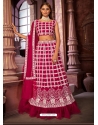 Rani Designer Wedding Wear Net Lehenga Choli