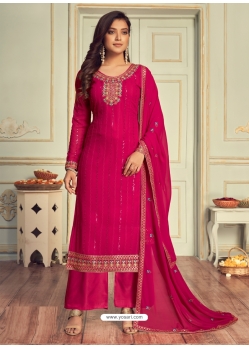 Rani Designer Heavy Blooming Faux Georgette Palazzo Suit
