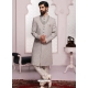 Grey Exclusive Readymade Designer Indowestern Sherwani