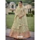 Pista Green Designer Wedding Wear Lehenga Choli