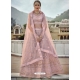 Baby Pink Designer Wedding Wear Lehenga Choli