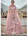 Baby Pink Designer Wedding Wear Lehenga Choli