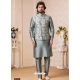 Grey Exclusive Readymade Kurta Pajama With Jacket