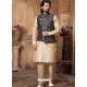 Gold Exclusive Readymade Kurta Pajama With Jacket