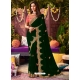 Forest Green Latest Designer Wedding Wear Sari