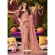 Baby Pink Latest Designer Wedding Wear Sari
