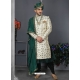 Off White Exclusive Readymade Designer Indowestern Sherwani