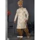 Off White Exclusive Readymade Designer Indowestern Sherwani