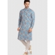Blue Exclusive Readymade Cotton Kurta Pajama