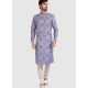 Blue Exclusive Readymade Cotton Kurta Pajama