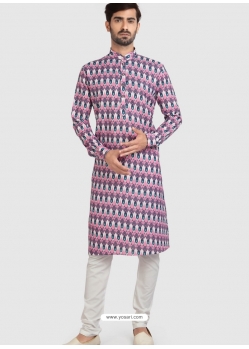 Multi Colour Exclusive Readymade Cotton Kurta Pajama