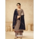 Light Brown Designer Party Wear Heavy Faux Georgette Salwar Suit