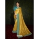 Corn Designer Wedding Wear Silk Sari
