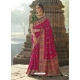 Rani Designer Wedding Wear Fancy Silk Sari