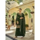 Dark Green Designer Georgette Wedding Sharara Suit
