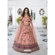 Baby Pink Designer Wedding Wear Lehenga Choli