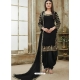 Black Designer Wedding Embroidered Georgette Punjabi Patiala Suit