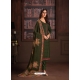 Mehendi Designer Wedding Embroidered Chinon Palazzo Suit