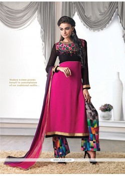 Glowing Georgette Designer Pakistani Suit